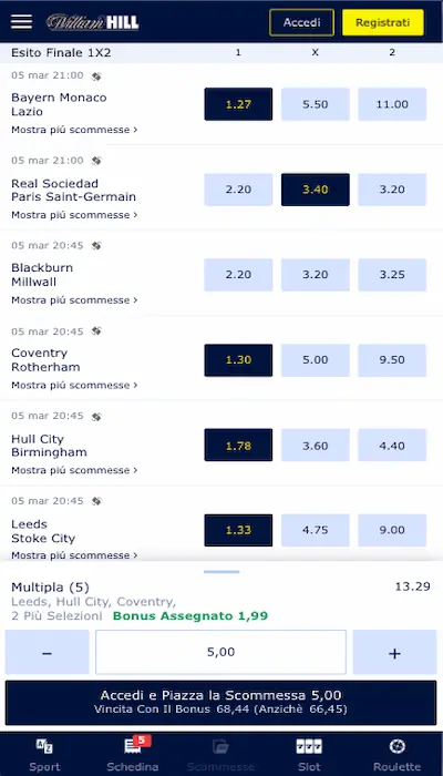 william hill multipla